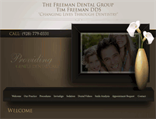 Tablet Screenshot of fpdentalgroup.com